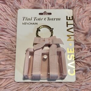 Case-Mate Blush Tini Tote Charm Keychain
